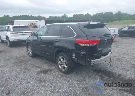 2018 Toyota Highlander Limited из США, поврежденный, VIN 5TDDZRFH6JS839240
